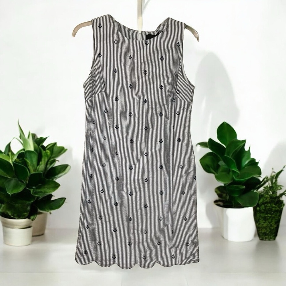 Cynthia Rowley Nautical seersucker dress